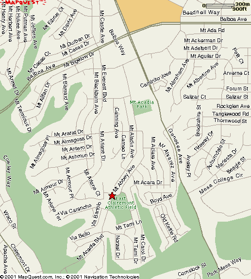East Clairemont Athletic Field - 3491 Mount Acadia Blvd.