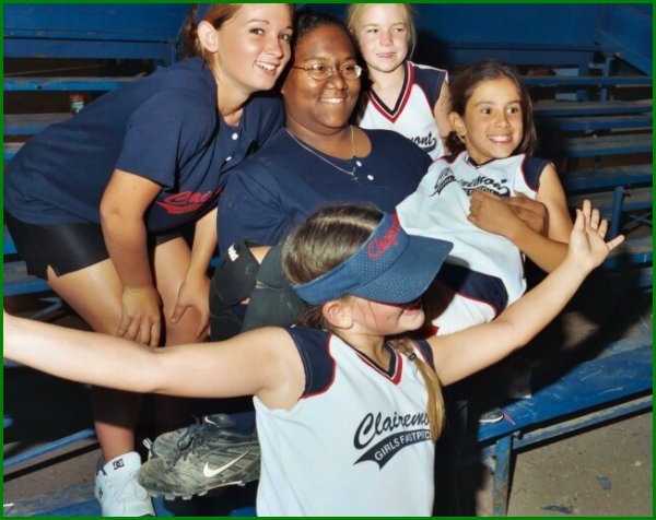 2003 10U Coaches and Players